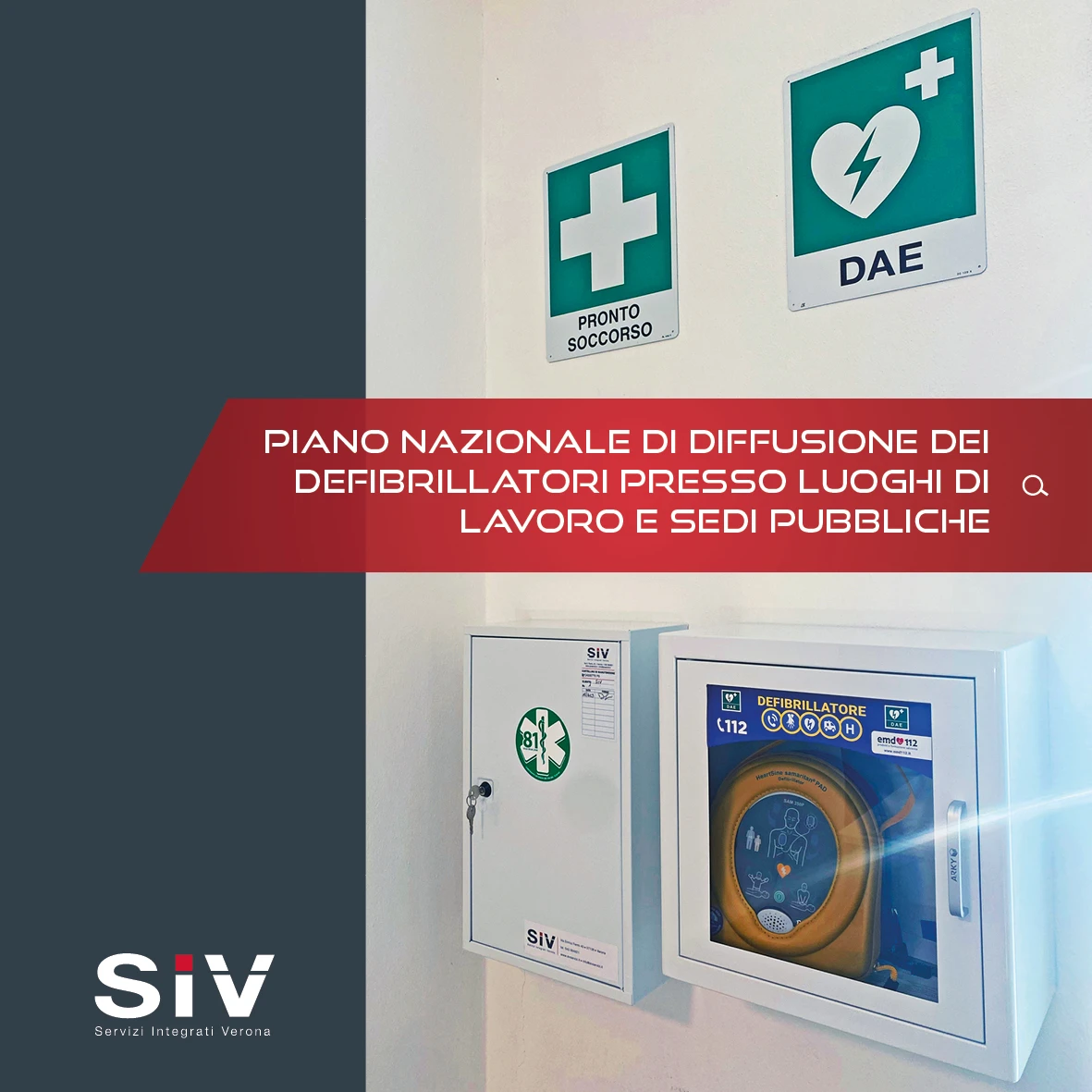 Piano nazionale di diffusione dei defibrillatori presso luoghi di lavoro e sedi pubbliche